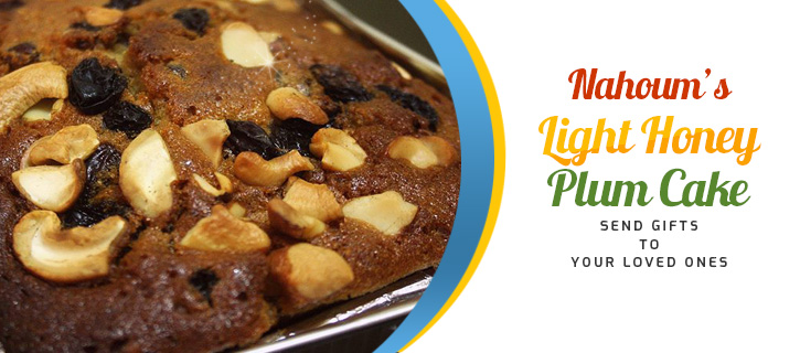 LIGHT HONEY PLUM CAKE