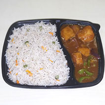 Fried Rice and Chilli Chicken