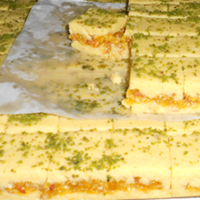 Nutty Sandesh